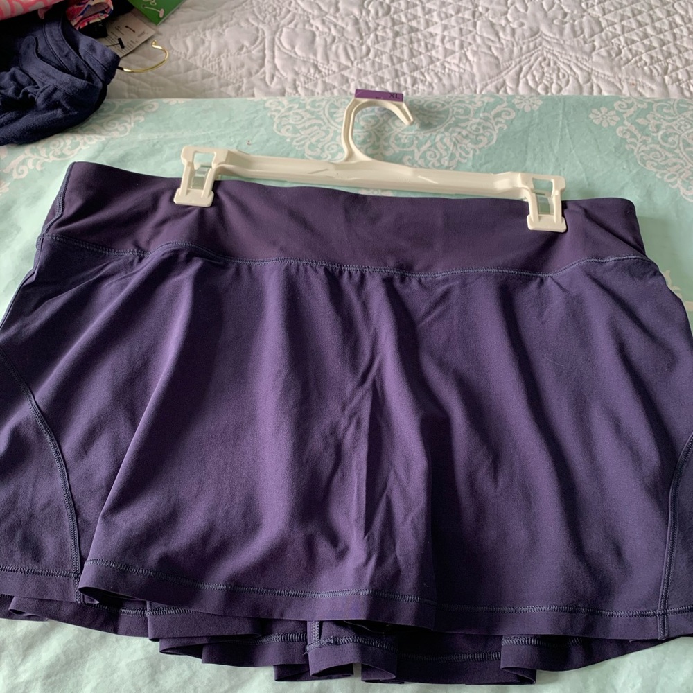New Lululemon Circuit Breaker Skort, size 12